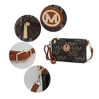 MKF Collection Ishani Signature Crossbody handbag Women by Mia k - 7DAY'S