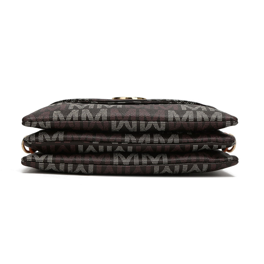 MKF Collection Ishani Signature Crossbody handbag Women by Mia k - 7DAY'S