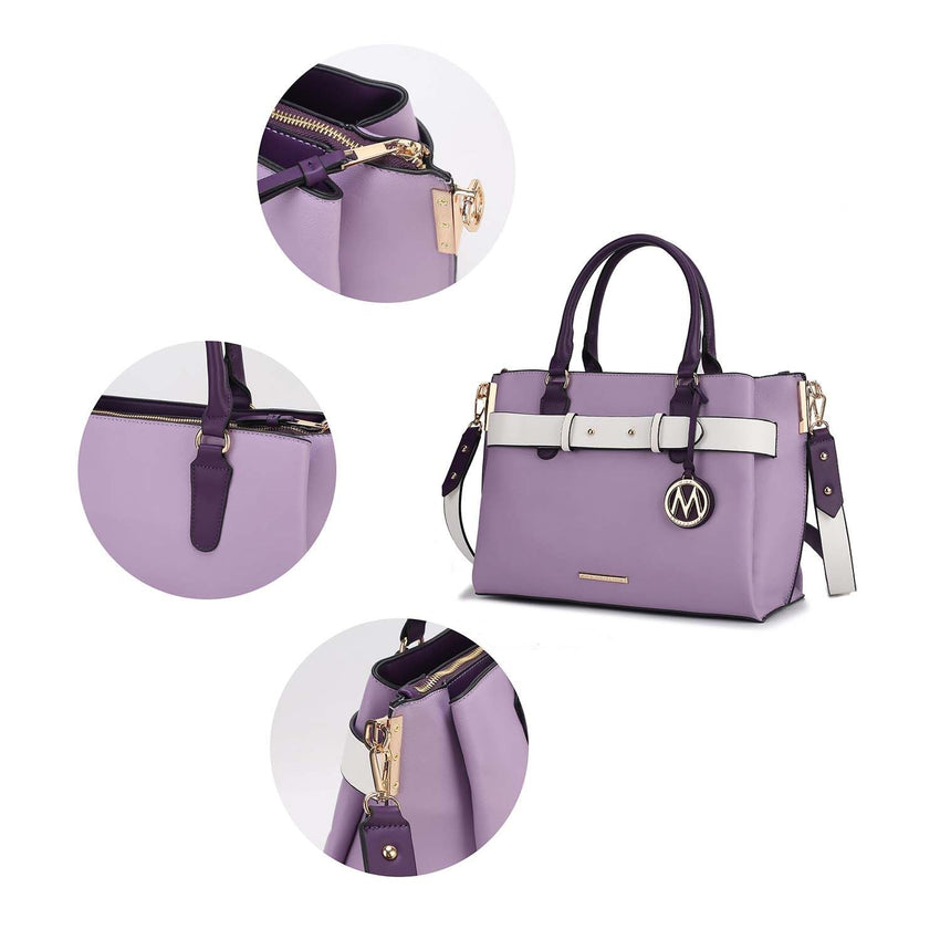 MKF Collection Jamie Satchel Handbag by Mia K - 7DAY'S