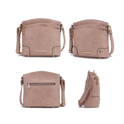 MKF Collection Kenya Fashion Crossbody Women's Shoulder Handbag by Mia K. - 7DAY'S