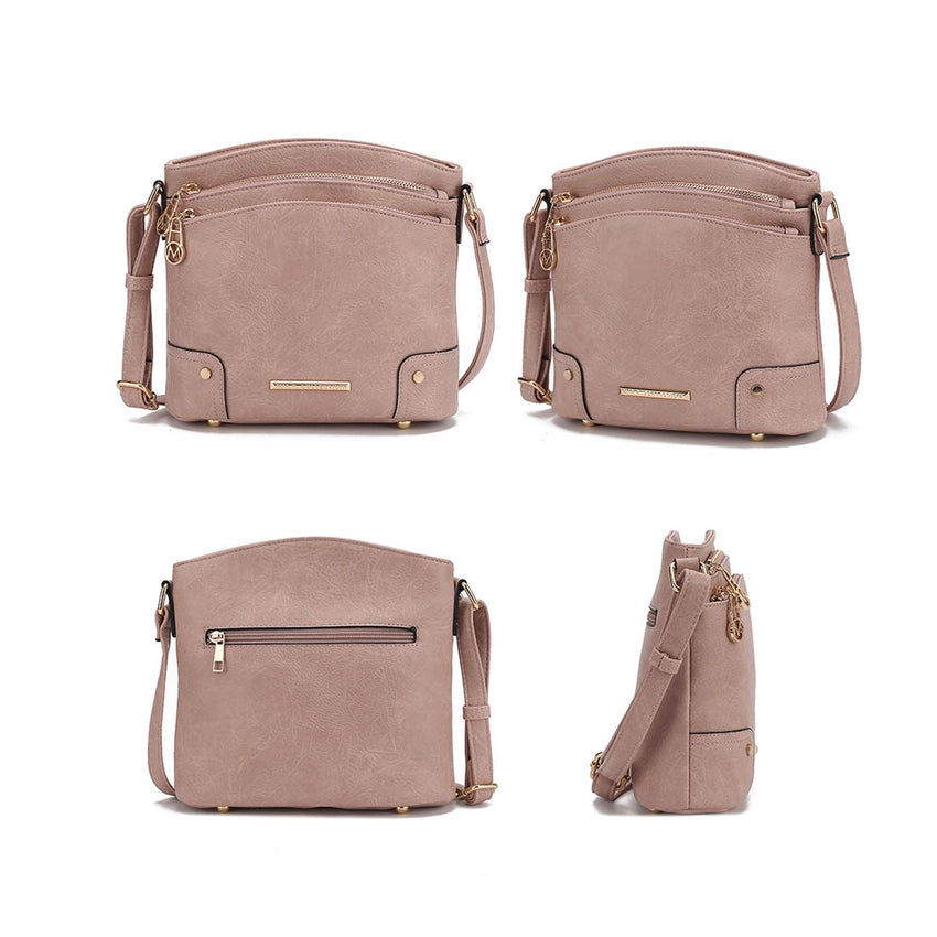 MKF Collection Kenya Fashion Crossbody Women's Shoulder Handbag by Mia K. - 7DAY'S