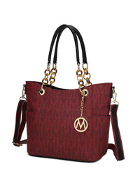 MKF Collection Kissaten Milan M Signature Tote Handbag by Mia k - 7DAY'S