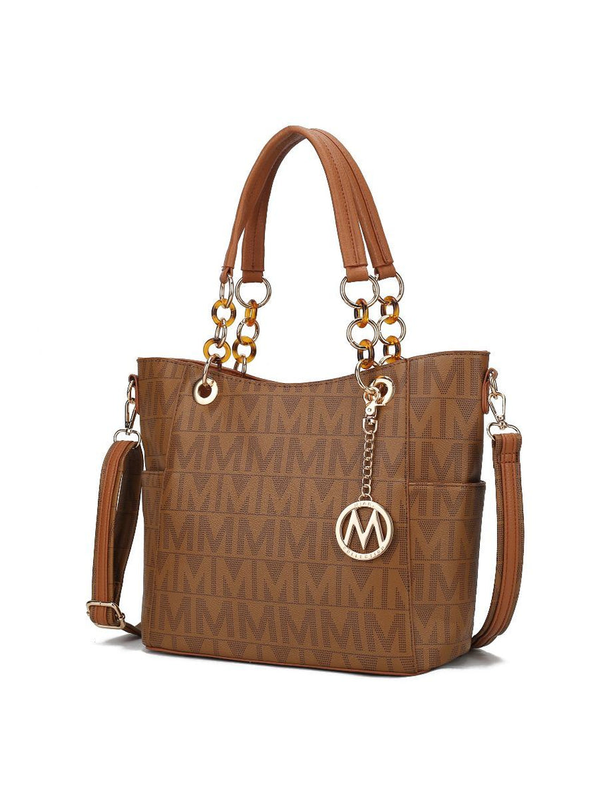 MKF Collection Kissaten Milan M Signature Tote Handbag by Mia k - 7DAY'S