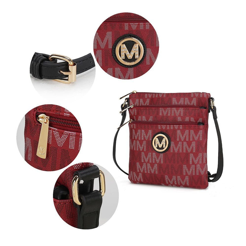 MKF Collection Lemuel M Signature Crossbody by Mia K. - 7DAY'S