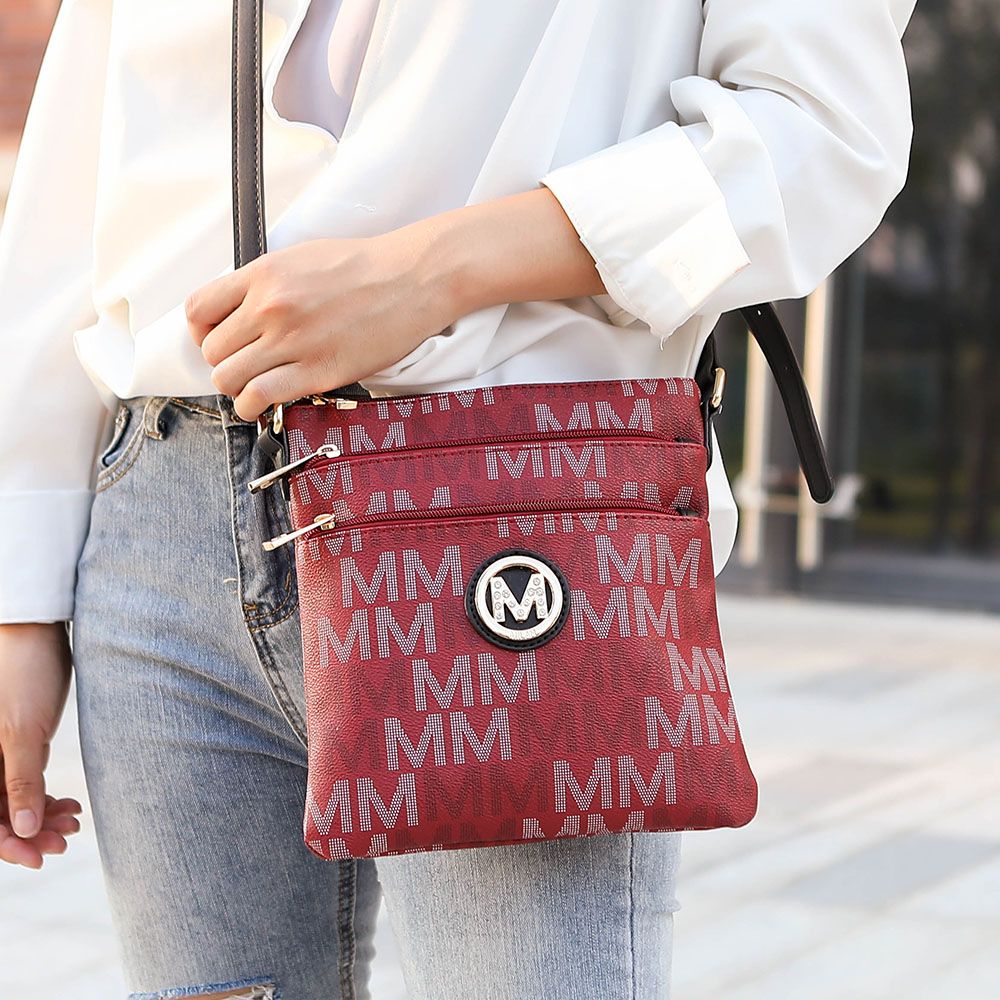 MKF Collection Lemuel M Signature Crossbody by Mia K. - 7DAY'S