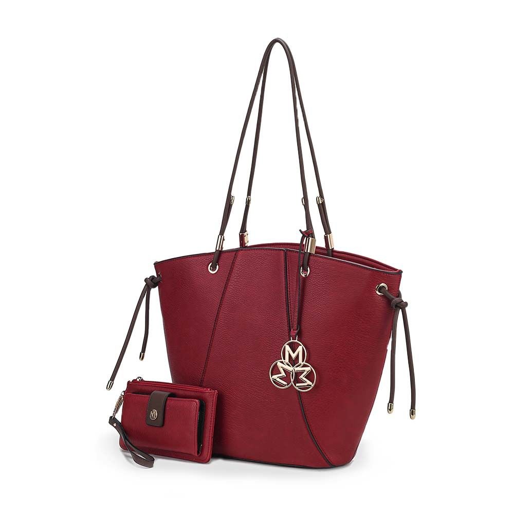 MKF Collection Liv Tote and Wallet Set Fashion Handbag by Mia K. - 7DAY'S