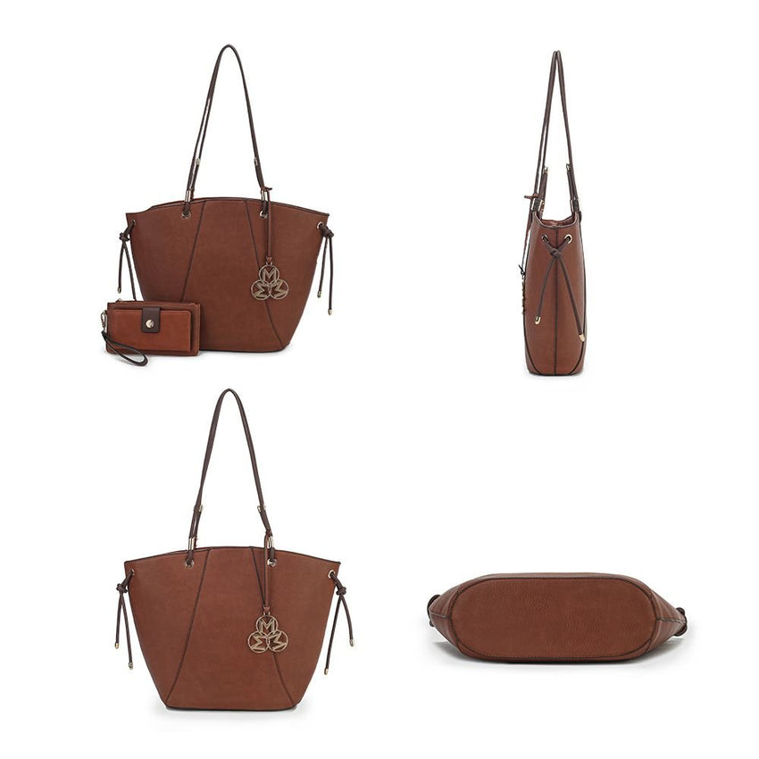 MKF Collection Liv Tote and Wallet Set Fashion Handbag by Mia K. - 7DAY'S