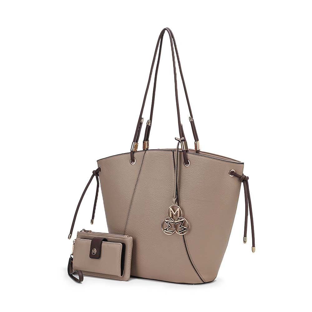 MKF Collection Liv Tote and Wallet Set Fashion Handbag by Mia K. - 7DAY'S