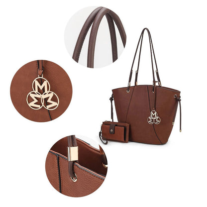MKF Collection Liv Tote and Wallet Set Fashion Handbag by Mia K. - 7DAY'S