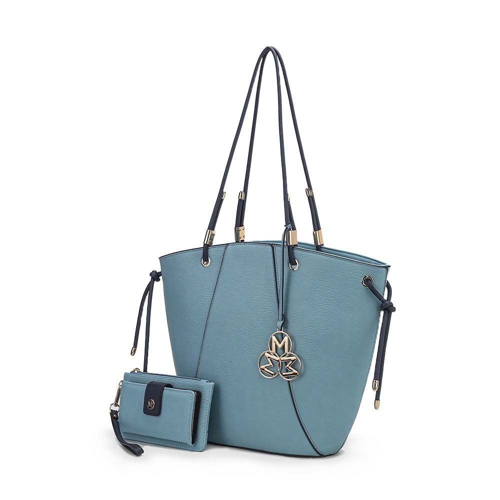 MKF Collection Liv Tote and Wallet Set Fashion Handbag by Mia K. - 7DAY'S