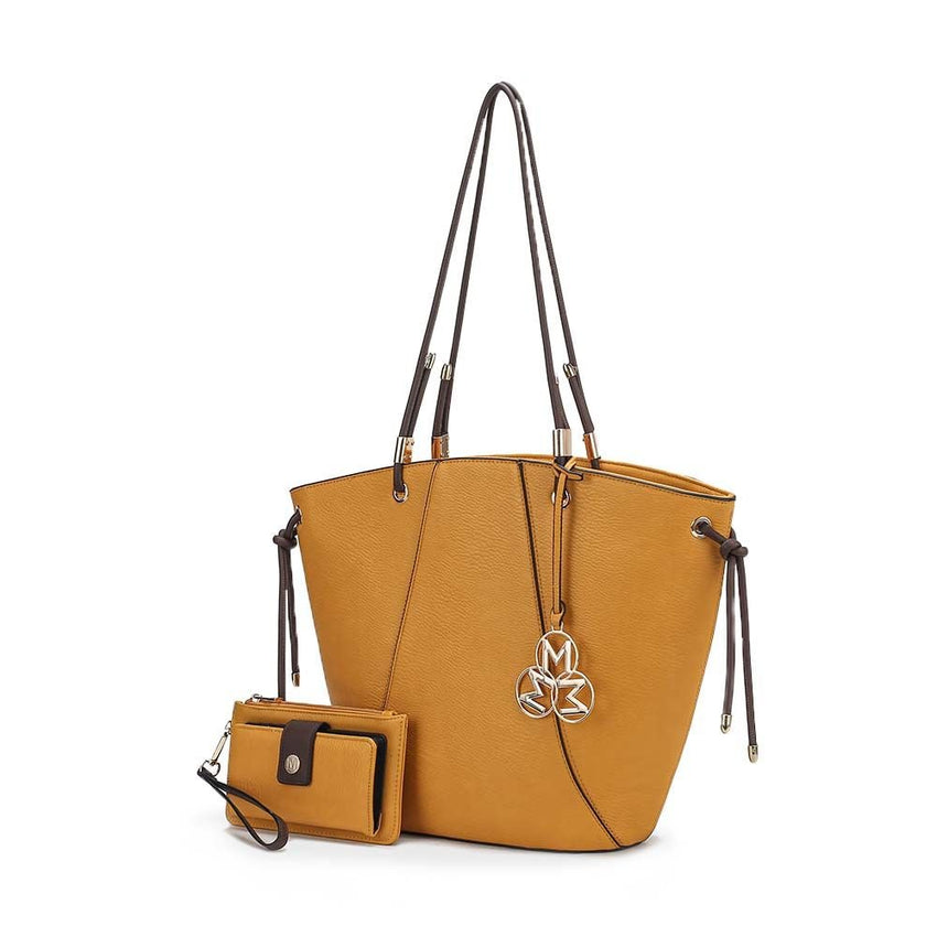 MKF Collection Liv Tote and Wallet Set Fashion Handbag by Mia K. - 7DAY'S