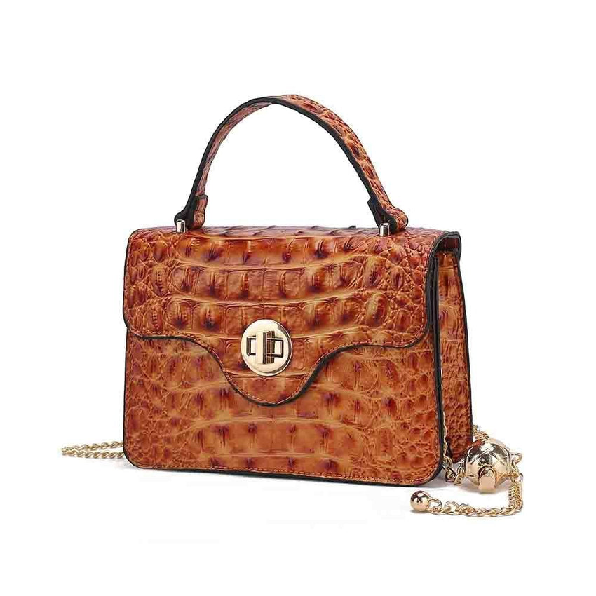 MKF Collection Mae Mini Crossbody Stylish, Functional, Vegan Leather Handbag by Mia K - 7DAY'S