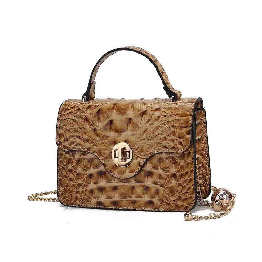 MKF Collection Mae Mini Crossbody Stylish, Functional, Vegan Leather Handbag by Mia K - 7DAY'S