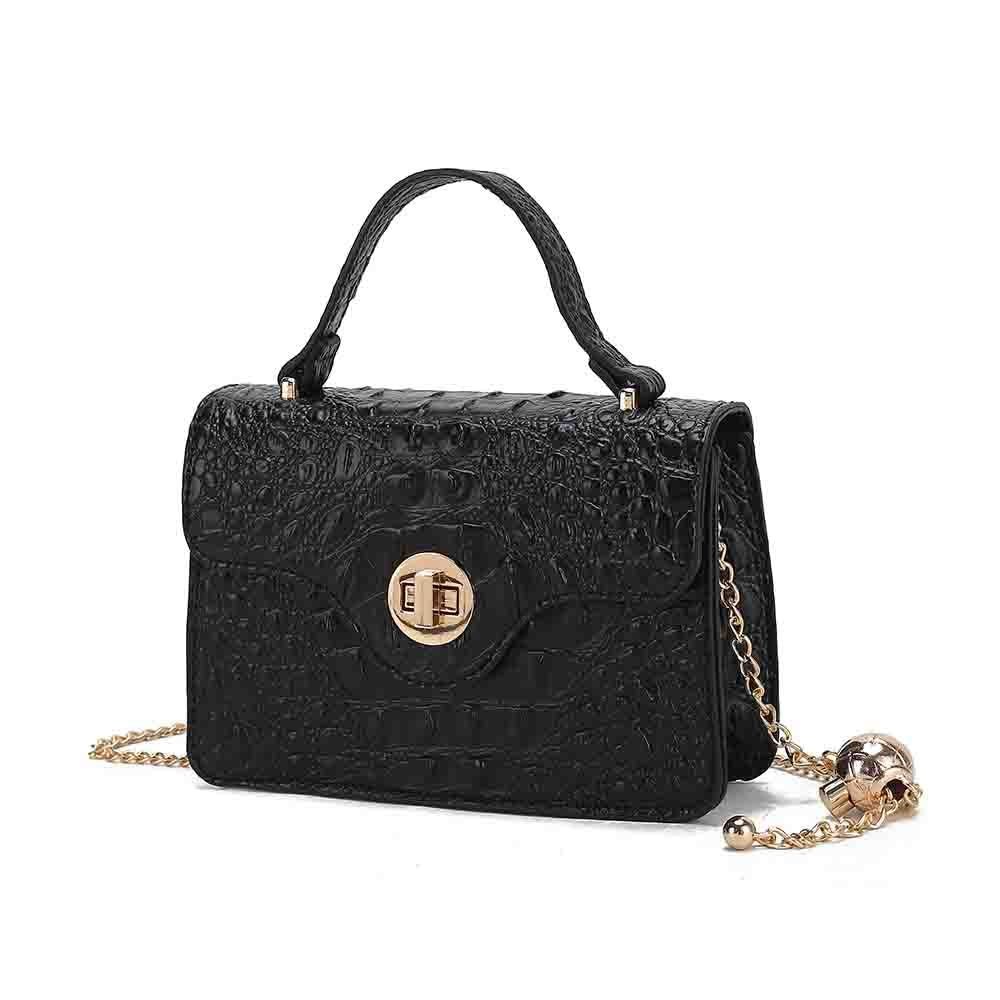 MKF Collection Mae Mini Crossbody Stylish, Functional, Vegan Leather Handbag by Mia K - 7DAY'S