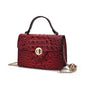 MKF Collection Mae Mini Crossbody Stylish, Functional, Vegan Leather Handbag by Mia K - 7DAY'S