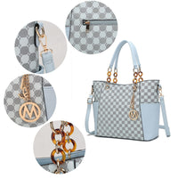 MKF Collection Merlina 2 PCS Women Tote Handbag with Wallet by Mia k - 7DAY'S