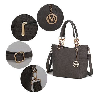 MKF Collection Rylee Vegan Leather Women Tote Handbag by Mia k - 7DAY'S