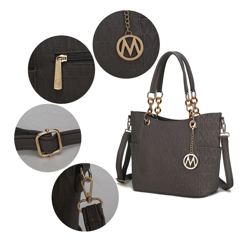 MKF Collection Rylee Vegan Leather Women Tote Handbag by Mia k - 7DAY'S