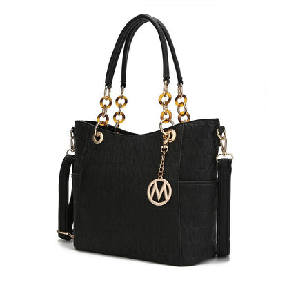 MKF Collection Rylee Vegan Leather Women Tote Handbag by Mia k - 7DAY'S