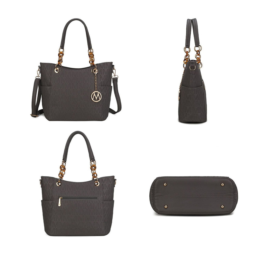 MKF Collection Rylee Vegan Leather Women Tote Handbag by Mia k - 7DAY'S