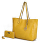 MKF Collection Sadie Oversize Tote Bag & Wallet Set by Mia K - 7DAY'S