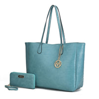 MKF Collection Sadie Oversize Tote Bag & Wallet Set by Mia K - 7DAY'S
