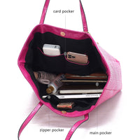 MKF Collection Sadie Oversize Tote Bag & Wallet Set by Mia K - 7DAY'S
