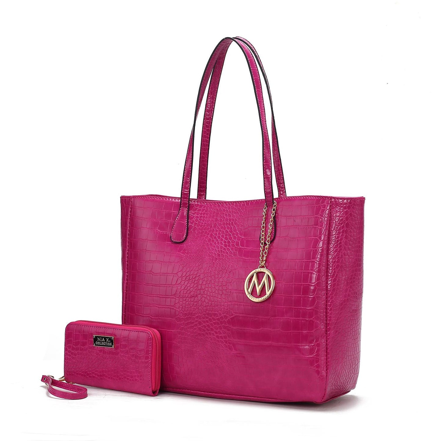 MKF Collection Sadie Oversize Tote Bag & Wallet Set by Mia K - 7DAY'S