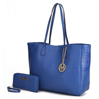 MKF Collection Sadie Oversize Tote Bag & Wallet Set by Mia K - 7DAY'S