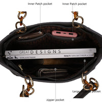 MKF Collection Shoulder Bag for Women, Vegan Leather Handbag Purse Top - Handle Crossbody Bag Tote Bag by Mia K - 7DAY'S