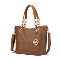 MKF Collection Shoulder Bag for Women, Vegan Leather Handbag Purse Top - Handle Crossbody Bag Tote Bag by Mia K - 7DAY'S