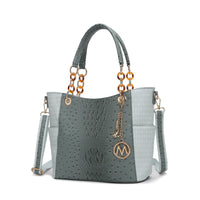 MKF Collection Shoulder Bag for Women, Vegan Leather Handbag Purse Top - Handle Crossbody Bag Tote Bag by Mia K - 7DAY'S