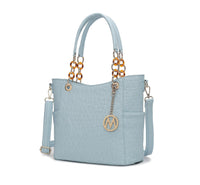MKF Collection Shoulder Bag for Women, Vegan Leather Handbag Purse Top - Handle Crossbody Bag Tote Bag by Mia K - 7DAY'S
