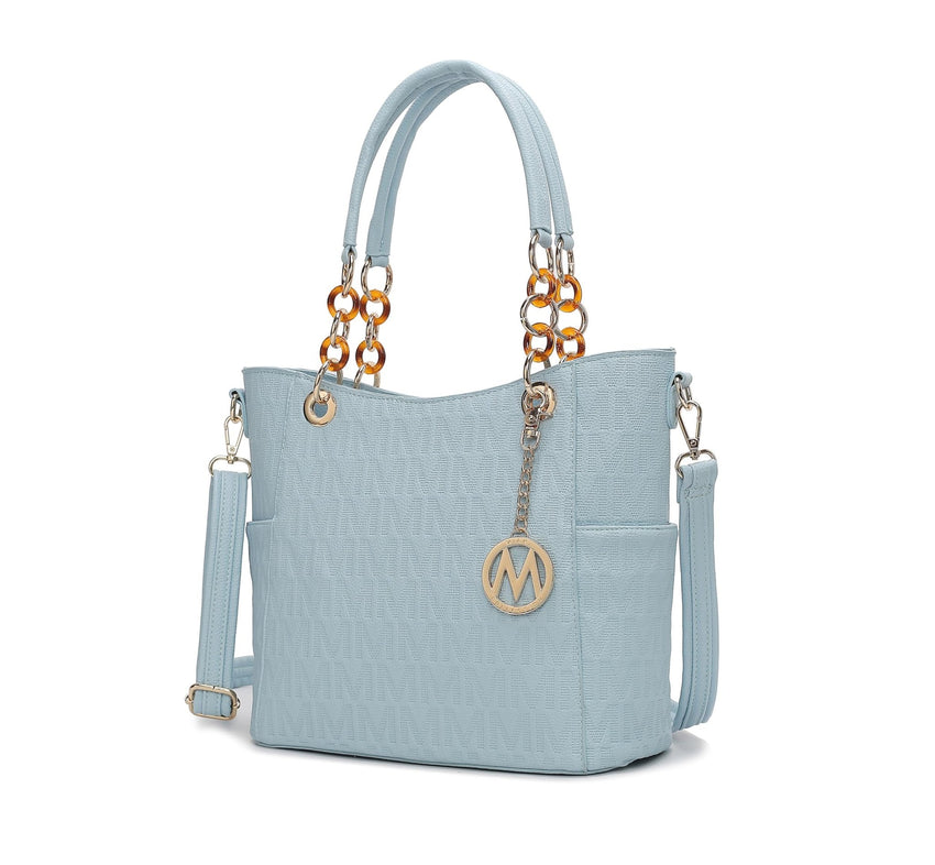 MKF Collection Shoulder Bag for Women, Vegan Leather Handbag Purse Top - Handle Crossbody Bag Tote Bag by Mia K - 7DAY'S