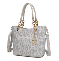 MKF Collection Shoulder Bag for Women, Vegan Leather Handbag Purse Top - Handle Crossbody Bag Tote Bag by Mia K - 7DAY'S