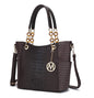 MKF Collection Shoulder Bag for Women, Vegan Leather Handbag Purse Top - Handle Crossbody Bag Tote Bag by Mia K - 7DAY'S