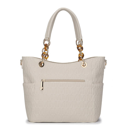 MKF Collection Shoulder Bag for Women, Vegan Leather Handbag Purse Top - Handle Crossbody Bag Tote Bag by Mia K - 7DAY'S