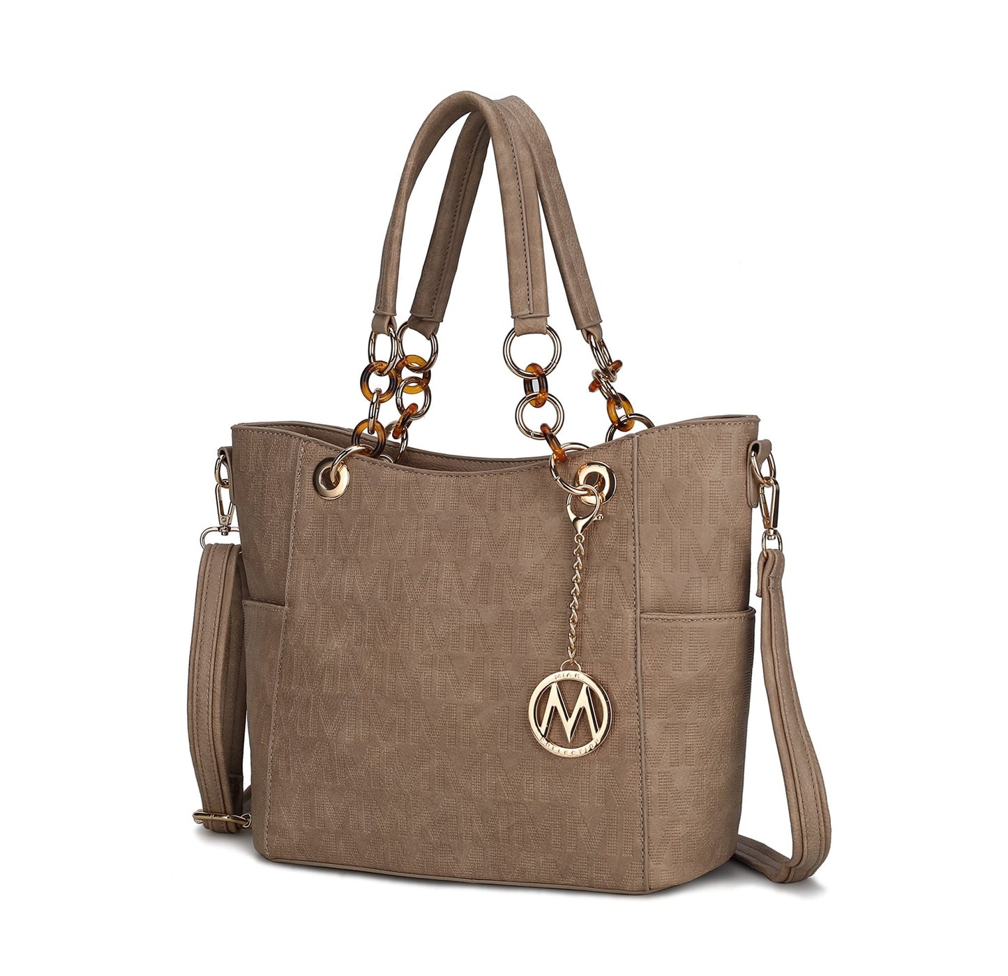 MKF Collection Shoulder Bag for Women, Vegan Leather Handbag Purse Top - Handle Crossbody Bag Tote Bag by Mia K - 7DAY'S