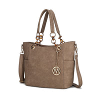 MKF Collection Shoulder Bag for Women, Vegan Leather Handbag Purse Top - Handle Crossbody Bag Tote Bag by Mia K - 7DAY'S