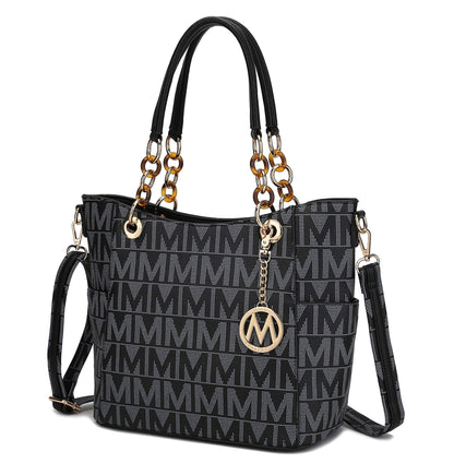 MKF Collection Shoulder Bag for Women, Vegan Leather Handbag Purse Top - Handle Crossbody Bag Tote Bag by Mia K - 7DAY'S