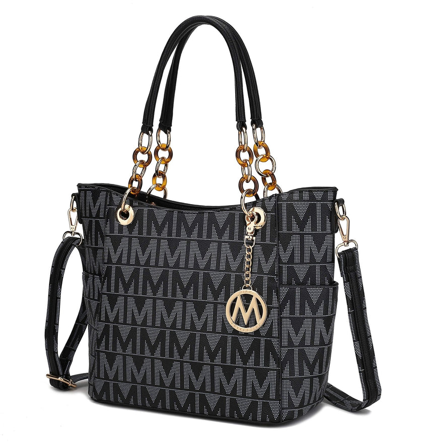 MKF Collection Shoulder Bag for Women, Vegan Leather Handbag Purse Top - Handle Crossbody Bag Tote Bag by Mia K - 7DAY'S