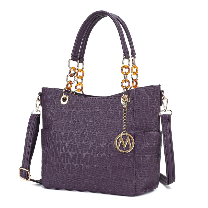 MKF Collection Shoulder Bag for Women, Vegan Leather Handbag Purse Top - Handle Crossbody Bag Tote Bag by Mia K - 7DAY'S