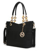 MKF Collection Shoulder Bag for Women, Vegan Leather Handbag Purse Top - Handle Crossbody Bag Tote Bag by Mia K - 7DAY'S