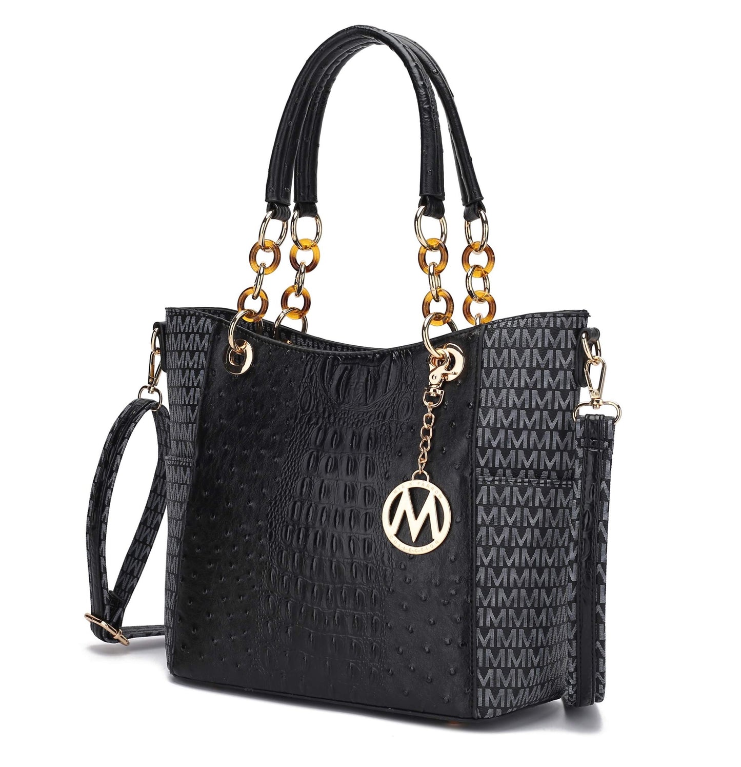 MKF Collection Shoulder Bag for Women, Vegan Leather Handbag Purse Top - Handle Crossbody Bag Tote Bag by Mia K - 7DAY'S