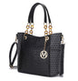 MKF Collection Shoulder Bag for Women, Vegan Leather Handbag Purse Top - Handle Crossbody Bag Tote Bag by Mia K - 7DAY'S