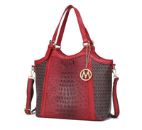 MKF Collection Shoulder Bag for Women, Vegan Leather Handbag Purse Top - Handle Crossbody Bag Tote Bag by Mia K - 7DAY'S