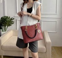 MKF Collection Shoulder Bag for Women, Vegan Leather Handbag Purse Top - Handle Crossbody Bag Tote Bag by Mia K - 7DAY'S