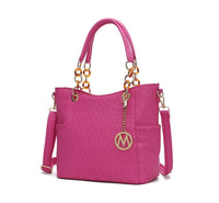 MKF Collection Shoulder Bag for Women, Vegan Leather Handbag Purse Top - Handle Crossbody Bag Tote Bag by Mia K - 7DAY'S