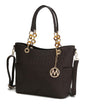 MKF Collection Shoulder Bag for Women, Vegan Leather Handbag Purse Top - Handle Crossbody Bag Tote Bag by Mia K - 7DAY'S