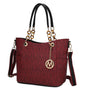 MKF Collection Shoulder Bag for Women, Vegan Leather Handbag Purse Top - Handle Crossbody Bag Tote Bag by Mia K - 7DAY'S